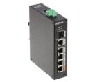 Dahua DH-PFS3106-4ET-60 4-PORT Unmanaged Poe Switch 4 RJ-45 10 100 Mbps Poe 1 RJ-45 10 100 1000 Mbps Uplink 1 Sfp 1000 Mbps Upli
