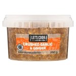 Pnp Let's Cook Crushed Garlic & Ginger 250G