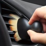 1PC Car Interior Detailing Brush Ultra-soft Car Detailing Brushes Car Interior Cleaning Tool Car Brushes For Detailing Curved De
