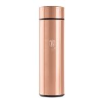 0.5L LED Temperature Display Drinking Bottle - Rose Gold