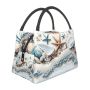 Beach-ready Insulated Cooler Bag With Shell Design - Reusable High Quality
