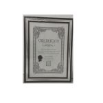 Frame A4 Black silver