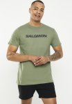 Salomon Core Logo Short Sleeve T-Shirt - Light-khaki