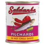 Saldanha Pilchards In Hot Chilli Sauce 215G