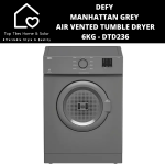 Defy Manhattan Grey Air Vented Tumble Dryer - 6KG DTD236