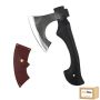 Mix Box Hatchet Split Axe With Leather Sheath- 33CM Hardwood Handle