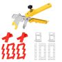 201PCS Tile Levelling System Kit 1/8 Pliers Reusable Wedges Spacers Clips