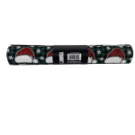 Decoration Fabric Runner Green Base With Red Hats 28X200CM