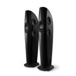 Blade Two Meta Floorstanding Speakers – Piano Black grey