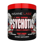 Psychotic Pre-workout Powder 216G Assorted - Fruit Punch