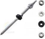 Solarix Ibr Hanger Bolt Screw For D-rail 8MM