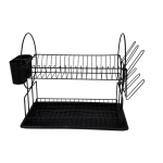 2 Level Black Dish Rack SGN2627