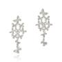 Graded Flight Chandelier Low - 18KT White Gold Vermeil
