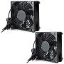 120MM Case Fan For Pc/tv Box/receiver/av CABIN/PS4/ROUTER - 2PCS