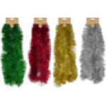 Christmas Tinsel 4-PLY 10 X 2M Colour May Vary