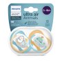Avent Soother Ortho 6-18 Monts Boy Animal 2 Pack