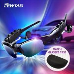 1PC Uv Resistant Sport Glasses With Wireless Wireless Headset - Perfect For Cycling Driving Fishing Travel And Outdoor Activitie