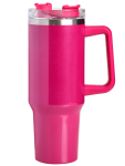 900ML Stainless Steel Insulated Tumbler With Lockable Lid And Handle