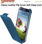 Promate ALMA-S4 -classy Leather Flip