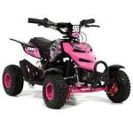 Kxd Road Runner ATV10B 3HP 50CC MINI Quad With Rubber Wheels 4-10 Years - Pink