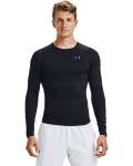 Men's Ua Rush Heatgear 2.0 Compression Long Sleeve - Black Sm
