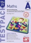 11+ Maths Year 5-7 Testpack A Papers 5-8 - Numerical Reasoning Gl Assessment Style Practice Papers Paperback