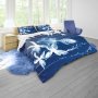 Feather Floral Under The Sea By Cherylin Louw Duvet Cover Set King