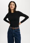 Cotton On All Day Crew Long Sleeve-black