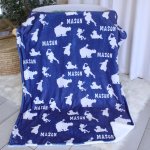 Personalised Fleece Blanket Jungle Book Remake