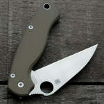 Spyderco Para Military 2 SCALES Agent Series Clip Side Liner Delete Fde Anodized