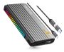 Rgb 128GB Portable SSD External Solid State Drive SSD Hard Drive