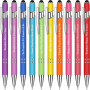 10-PACK Teacher's Day Ballpoint Pens With Stylus Tip - Appreciation Gift