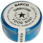 Barco Turquoise Food Dust 10ML White Label