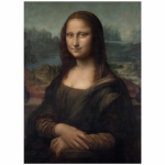 FSC2393 Printed Wall Hanging Prints Mona Lisa