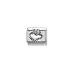 Composable Link Sacred Heart Sterling Silver