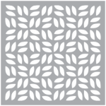Stencil Leaf Seamless