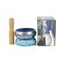 Tibetan Singing Set - 9CM Brass Meditation Bowl With Mallet & Cushion.