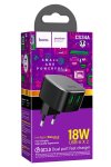 Hoco CS34A Wall Charger Rayo Dual USB 18W