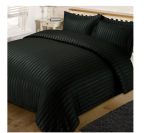 Microfibre Duvet Cover 3-PCS Set Double Dark Grey