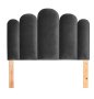 Boudior Ice-cream Headboard-black