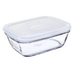 - Freshbox Rectangular 1700ML - Transparent Lid - Set Of 1