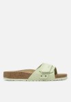 Birkenstock Oita Leather Narrow - Faded Lime