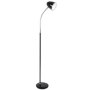 Bright Star Lighting Floor Lamp Black Metal