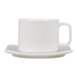 @home Contemp Square Cup & Saucer
