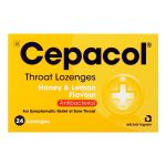 Honey And Lemon Lozenges - 24'S