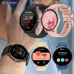 1PC Smartwatch 3.53CM Full Touch Screen Men Full Touch Screen Sport Fitness Watches Multi-sport Modes Music-control Remote-camer