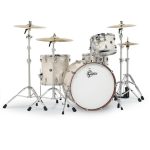 Gretsch Renown 4 Piece Shell Kit W 24 Bass Drum : Vintage Pearl
