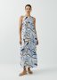 Sleeveless A-line Maxi Dress