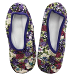 Skinnies By Snoozies - Floral Fiesta - Purple - S Women