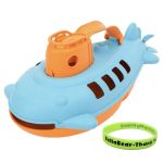 Titan Submarine Bath Toy For Toddlers & Kids With Bellabear Wristband